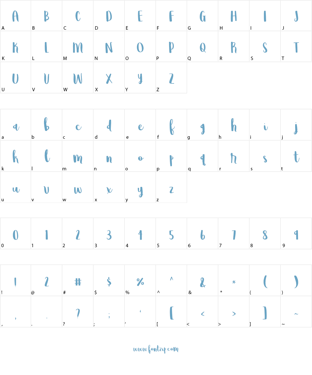 Wildemount Font Character